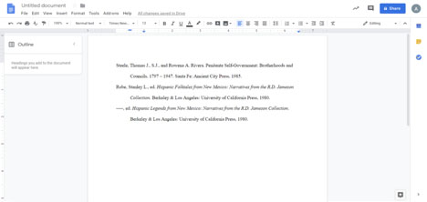 Creating Hanging Indents for Your MLA Works Cited List | Bibliography.com